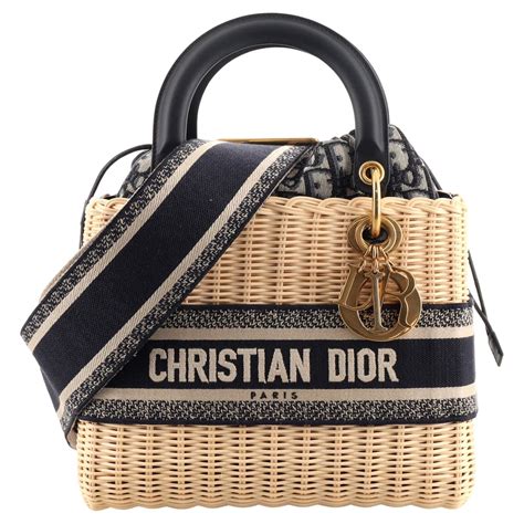 christian dior wicker bag|wicker dior handbags for sale.